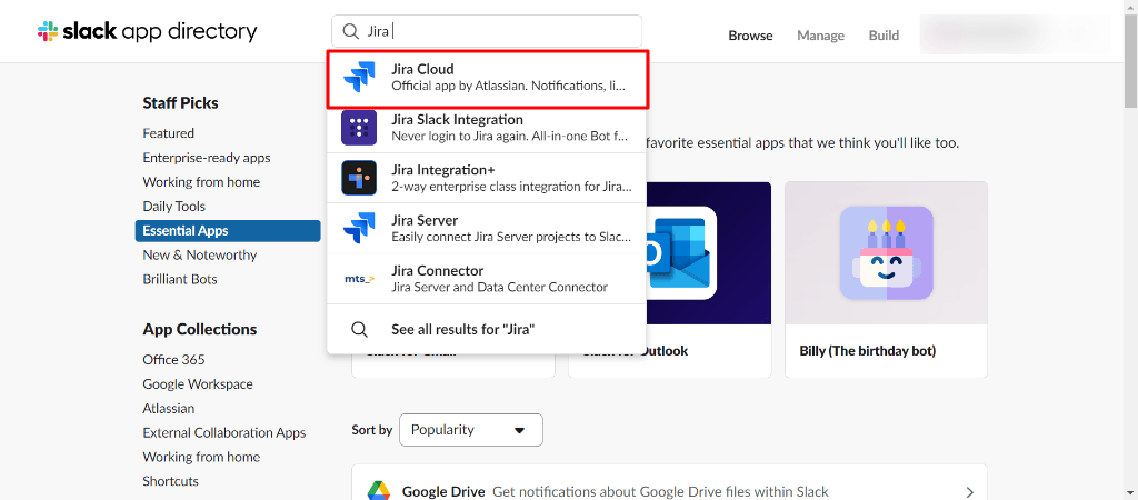 Jira to Slack - Slack App Directory - Jira Search