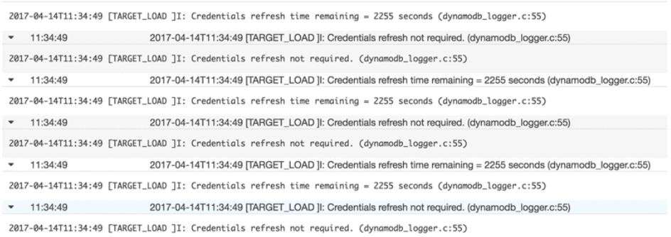 MySQL to DynamoDB - recording page