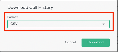 aircall to snowflake - aircall CSV file