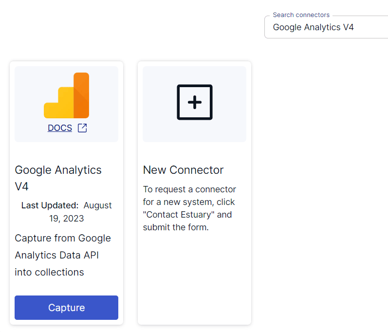 Google Analytics 4 to Redshift - Google Analytics V4 Connector Search Result