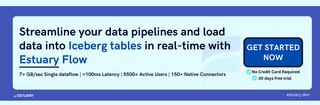 Load data into Apache Iceberg