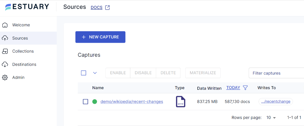 DynamoDB to BigQuery - New Capture